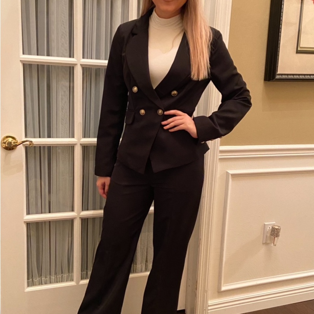 Black 2 piece suit